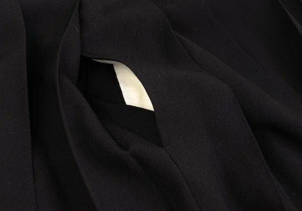 コムデギャルソン ガールCOMME des GARCONS GIRL ウールギャバプリーツ