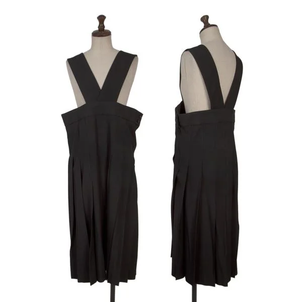 コムデギャルソン ガールCOMME des GARCONS GIRL ウールギャバプリーツ