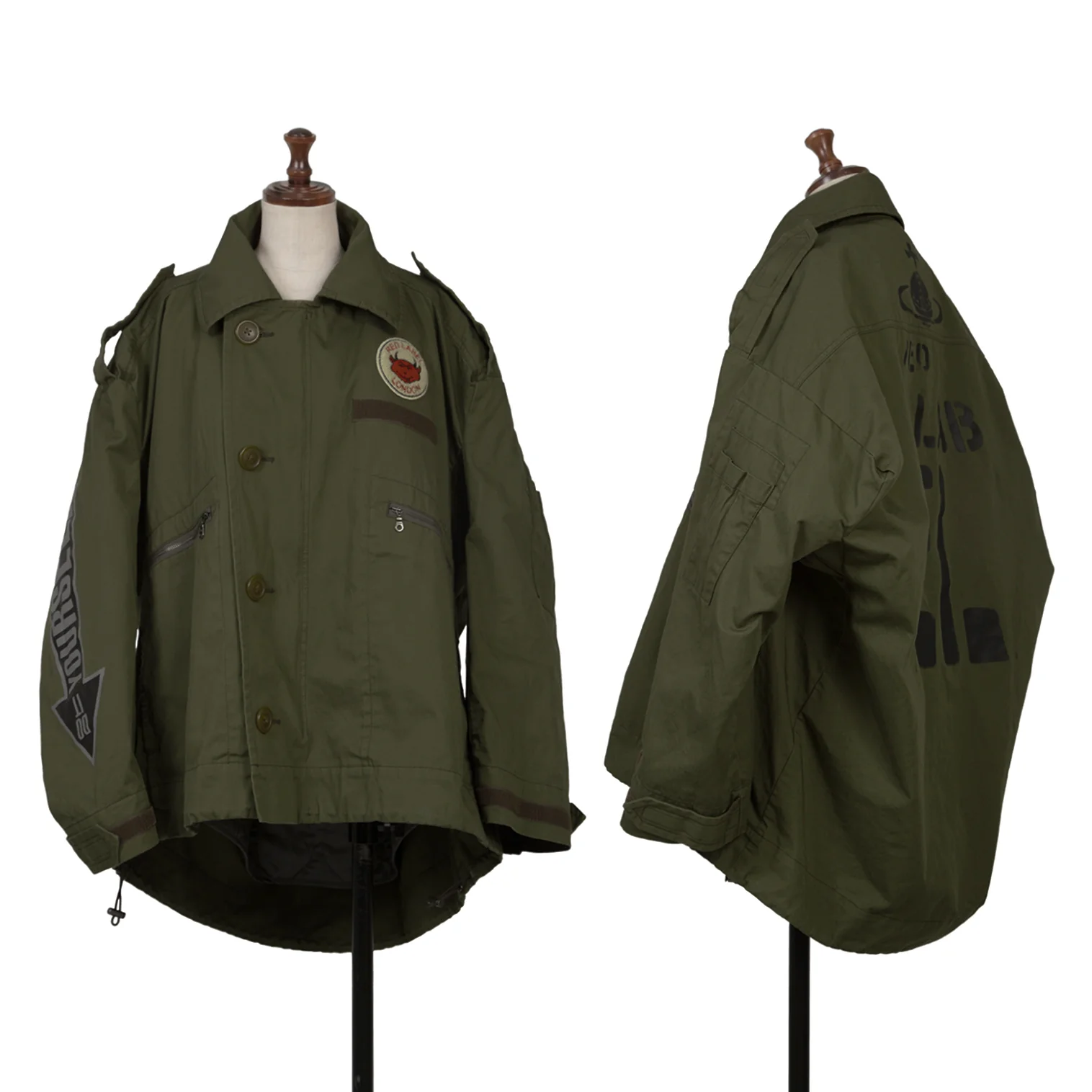 Vivienne Westwood Red Label Orb Printed Liner Military Jacket