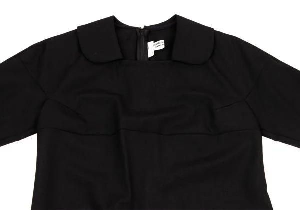 コムコム コムデギャルソンCOMME des GARCONS ウールラウンドカラー