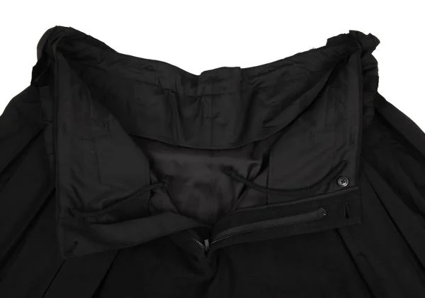 ヨウジヤマモト プールオムYohji Yamamoto POUR HOMME サイドプリーツ