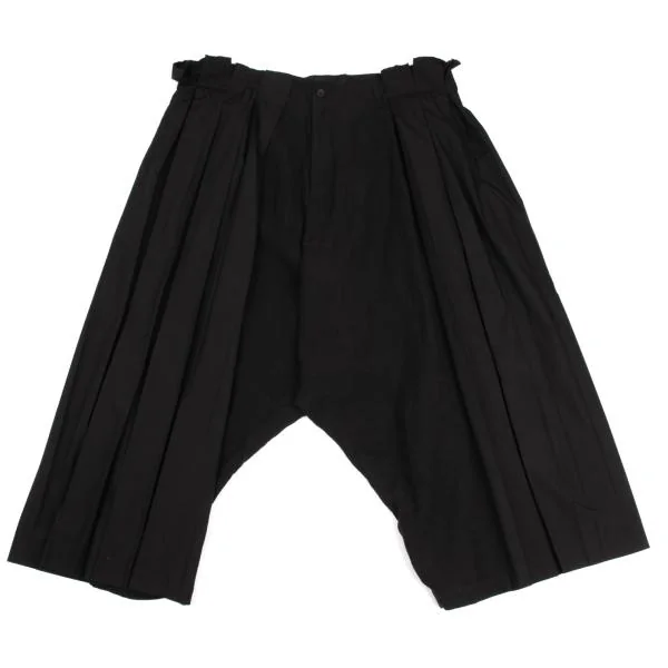 ヨウジヤマモト プールオムYohji Yamamoto POUR HOMME サイドプリーツ