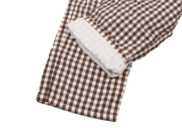 コムデギャルソンCOMME des GARCONS コットンギンガムチェックパンツ