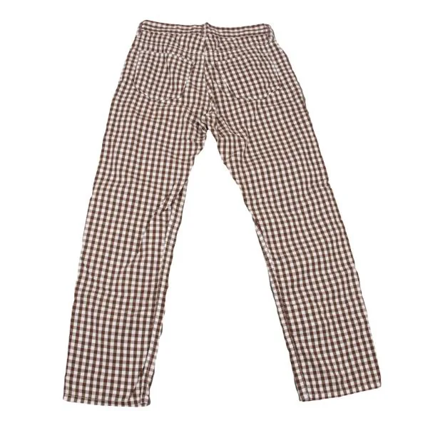 コムデギャルソンCOMME des GARCONS コットンギンガムチェックパンツ