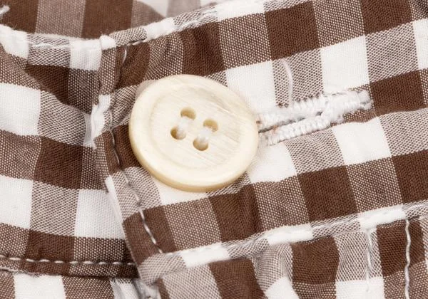 コムデギャルソンCOMME des GARCONS コットンギンガムチェックパンツ