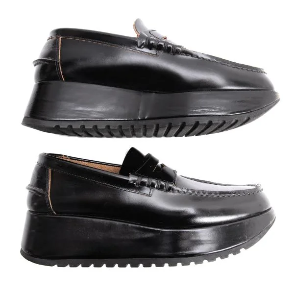 コムデギャルソンCOMME des GARCONS プラットフォームレザーコイン