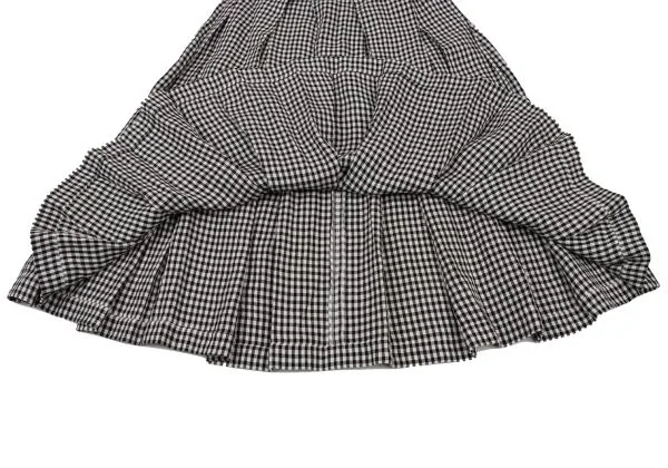 コムコム コムデギャルソンCOMME des GARCONS リネンレーヨンギンガム