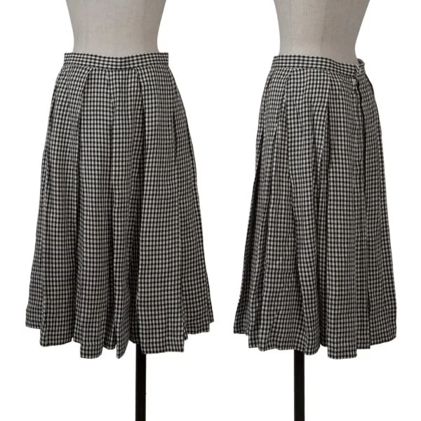 コムコム コムデギャルソンCOMME des GARCONS リネンレーヨンギンガム