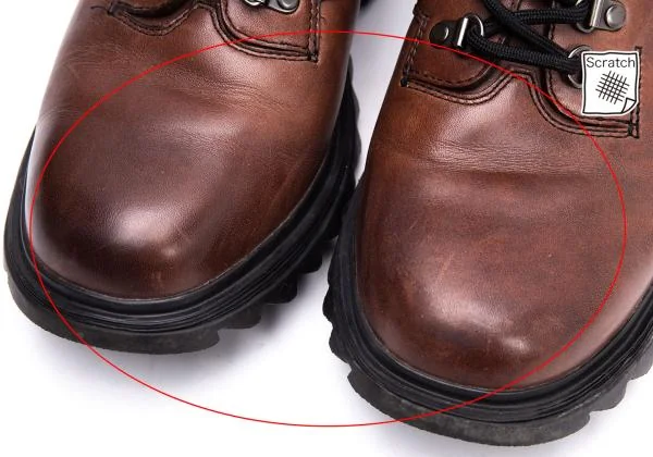 プラダスポーツPRADA SPORT カウレザートレッキングブーツ 茶7.5(27.5