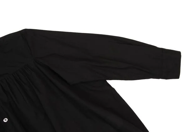 tricot COMME des GARCONS Cotton Gather Switching Round Collar