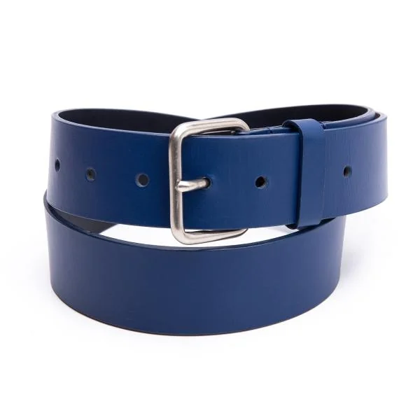 トリココムデギャルソンtricot COMME des GARCONS レザーベルト 青 (K