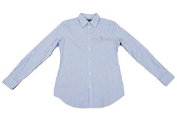 ポロラルフローレンPOLO RALPH LAUREN ポニー刺繍ストライプ長袖シャツ