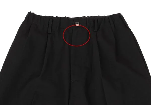 ワイズフォーメンY's for men ウールギャバワイドパンツ 黒S位 (K-155940)