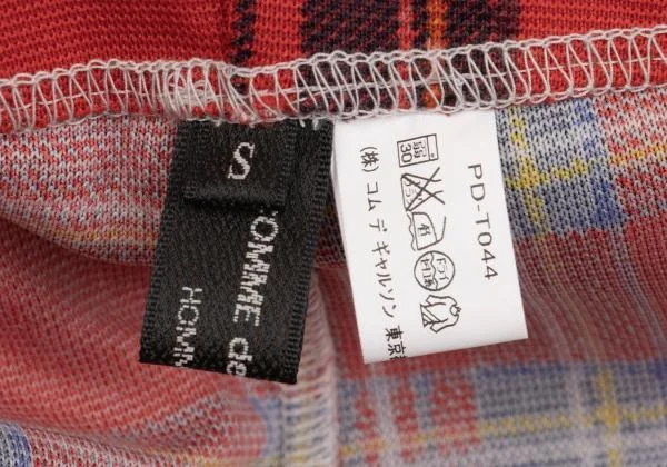 コムデギャルソンオムプリュスCOMME des GARCONS HOMME PLUS タータン