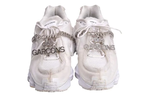 コムデギャルソン×ナイキCOMME des GARCONS×NIKE Shox ロゴチェーン