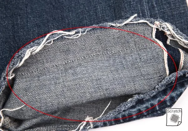 エスES:S シンチバックデニムパンツ インディゴブルー34 (K-156909)