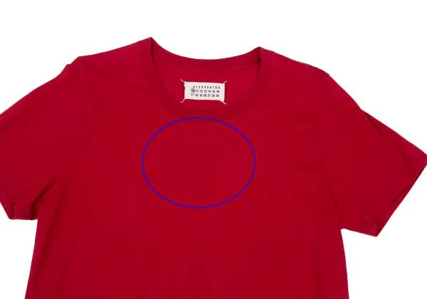 マルタンマルジェラMartin Margiela 10 クルーネックTシャツ 赤46 (K