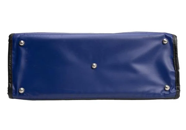 コムデギャルソンCOMME des GARCONS PVCボストンバッグ 黒青他 (K-157598)