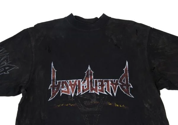 バレンシアガBALENCIAGA Paris Moon Upside Down デストロイ加工