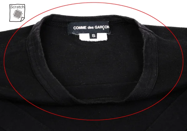コムデギャルソンCOMME des GARCONS WEAR YOUR FREEDOMクロスパッチT