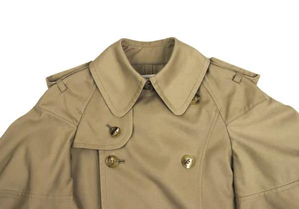 JUNYA WATANABE COMME des GARCONS Short Trench Coat Beige S (K-160345)