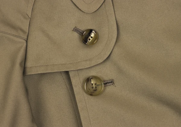 JUNYA WATANABE COMME des GARCONS Short Trench Coat Beige S (K-160345)