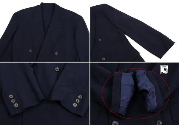 ジャンポールゴルチエ オムJean Paul GAULTIER HOMME ウールダブル