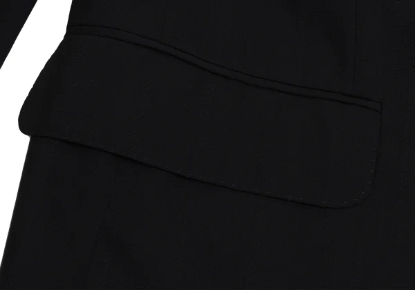 ジャンニヴェルサーチGIANNI VERSACE ウールナイロンストライプ