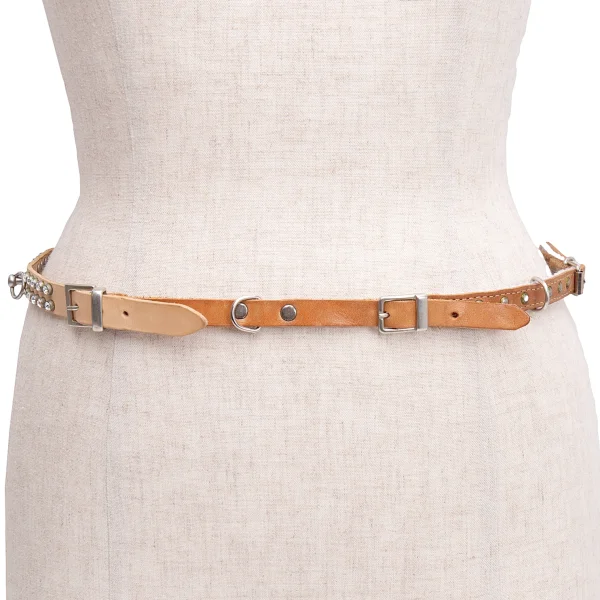 メゾンマルタンマルジェラMaison Martin Margiela 11 連結レザーナロー