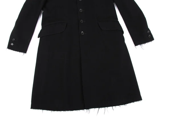 ヨウジヤマモト プールオムYohji Yamamoto POUR HOMME 断ち切りウール