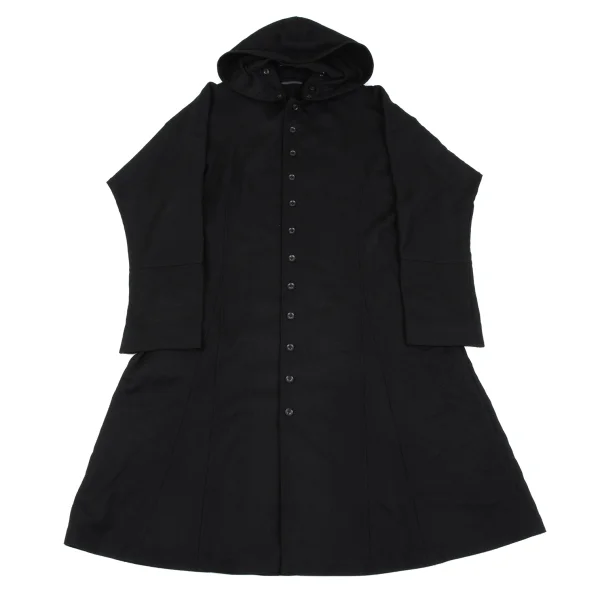 ヨウジヤマモトプールオムYohji Yamamoto POUR HOMME ウールフード着脱