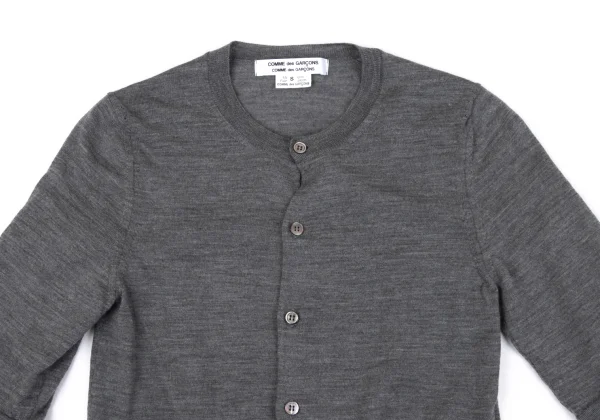 コムコム コムデギャルソンCOMME des GARCONS ウールレイヤード