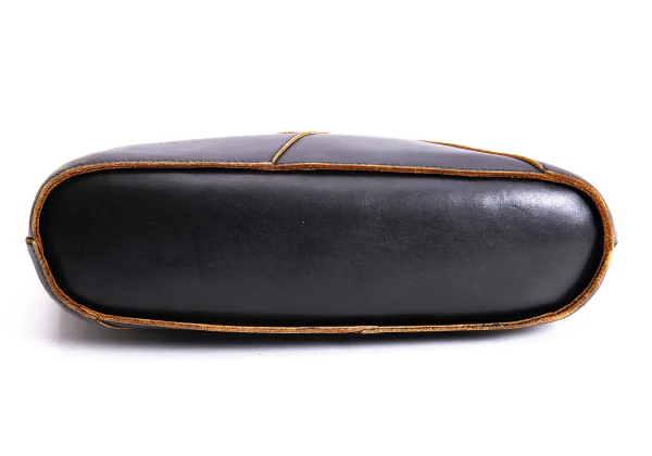 トリココムデギャルソンtricot COMME des GARCONS 切替デザインレザー