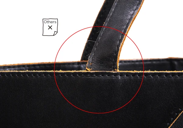 トリココムデギャルソンtricot COMME des GARCONS 切替デザインレザー