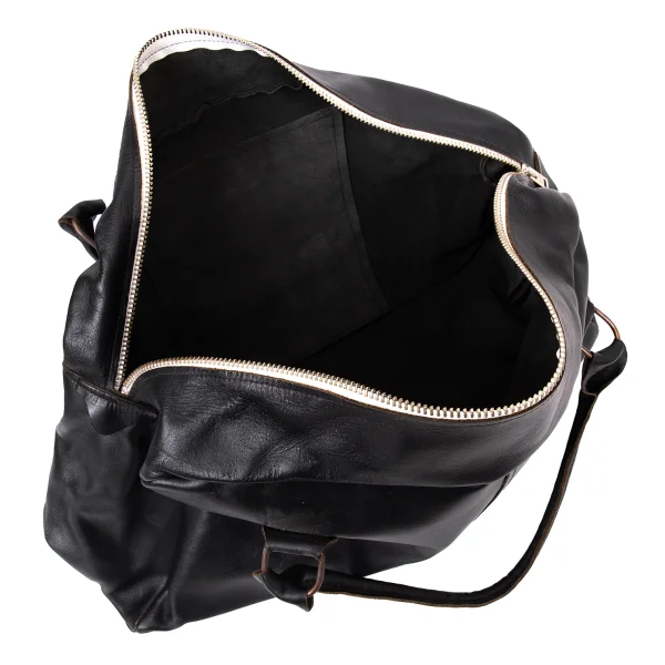 ポールハーデンPaul Harnden Big Sports レザーバッグ 黒 (K-165213)