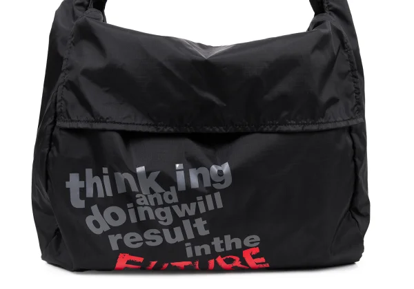 コムデギャルソンCOMME des GARCONS メッセージプリントナイロン