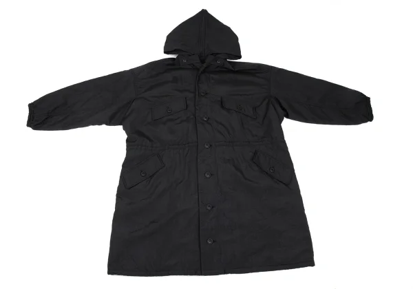 イッセイミヤケISSEY MIYAKE WINDCOAT ナイロン2WAYフーデッドコート