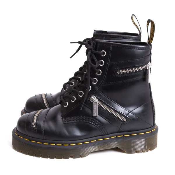 ドクターマーチンDr.Martens 1460 BEX ZIP 8ホールレザーブーツ 黒UK5