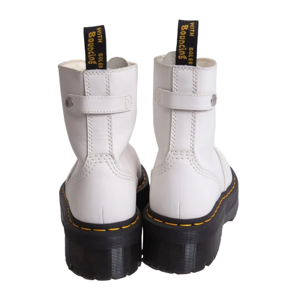 ドクターマーチンDr.Martens JETTA センタージップレザーブーツ 白UK5