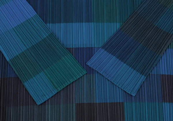 プリーツプリーズPLEATS PLEASE マルチパネルプリントハイネック