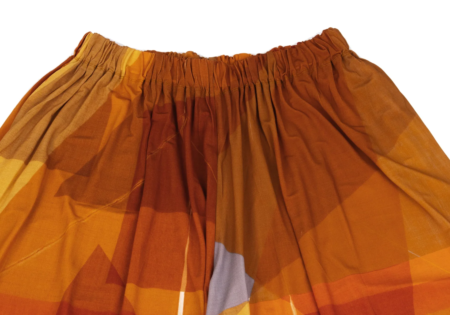 イッセイミヤケISSEY MIYAKE ジオメトリックプリントストレッチ