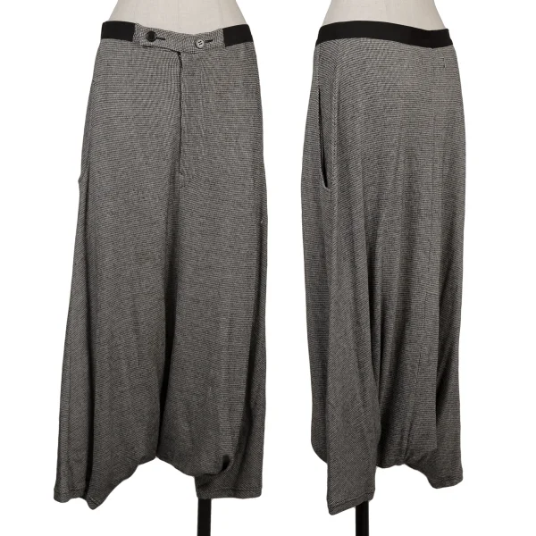 ヨウジヤマモト ノアールYohji Yamamoto NOIR コットンパピートゥース