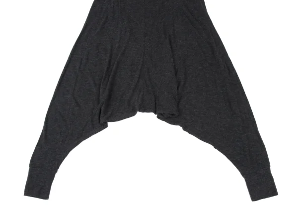 ヨウジヤマモト ノアールYohji Yamamoto NOIR 混紡アクリルサルエル