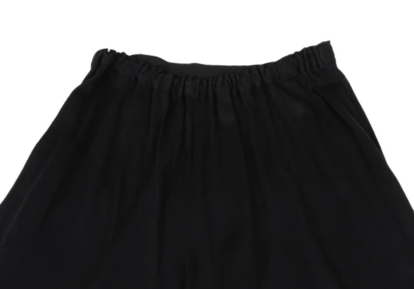 ヨウジヤマモト ノアールYohji Yamamoto NOIR コットンワイドサルエル