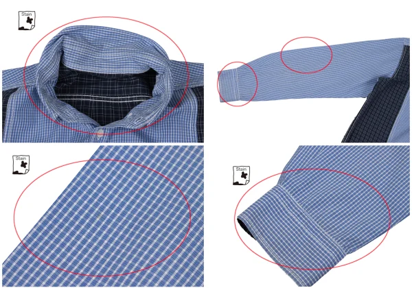 コムデギャルソン オムCOMME des GARCONS HOMME コットンチェック切替