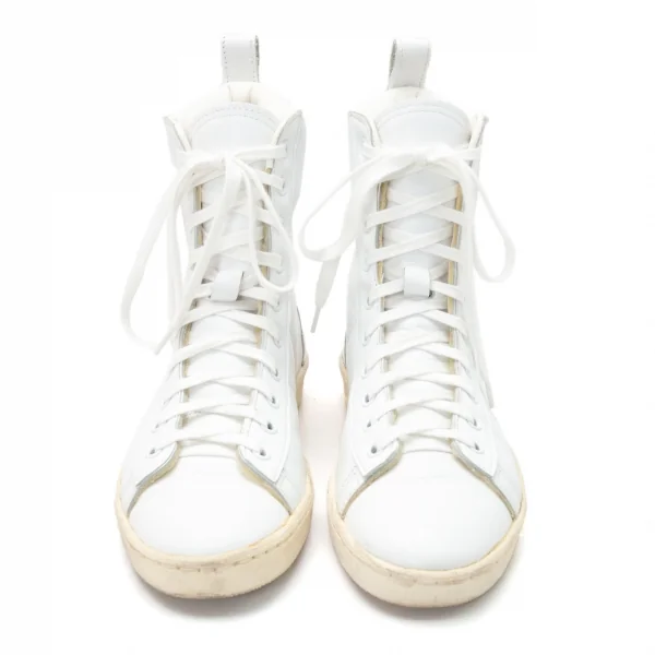 ワイズフォーメンY's for men レザーハイカットスニーカー 白24位 (K