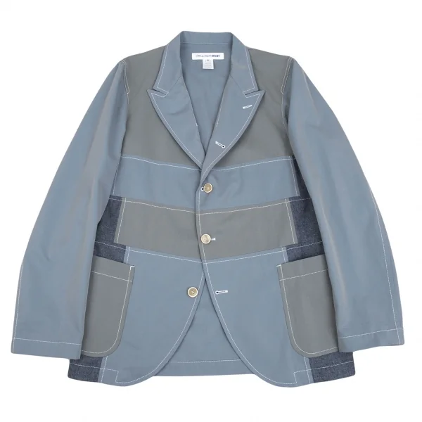 コムデギャルソン シャツCOMME des GARCONS SHIRT コットン異素材切替