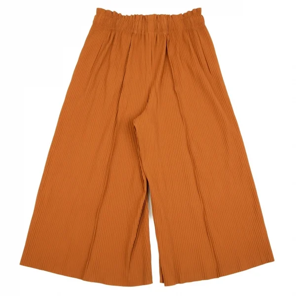 イッセイミヤケ ミーISSEY MIYAKE me ファインニットプリーツガウチョ