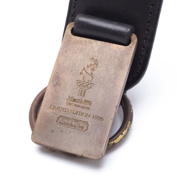 コーチCOACH 1996 アトランタオリンピック記念キーホルダー 黒 (K-109636)