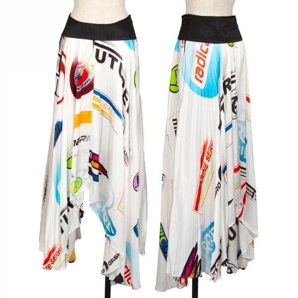 マリーンセル ホワイトラインMarine Serre WHITE LINE レーシーロゴ